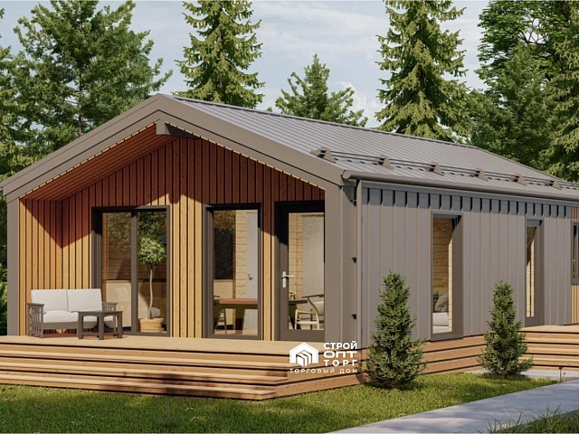 Дом "БАРН" 69 м²